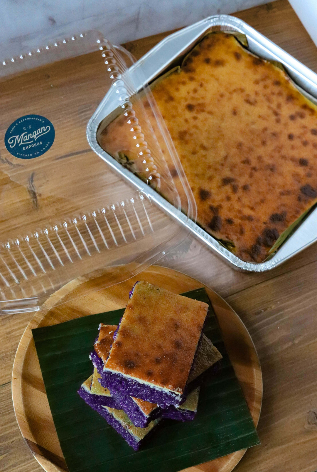 Ube Biko Yema (Filipino Sweet Rice Cake with Ube/Purple Yam) – Mangan ...